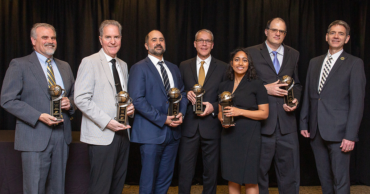 Recipients of the OAE award.