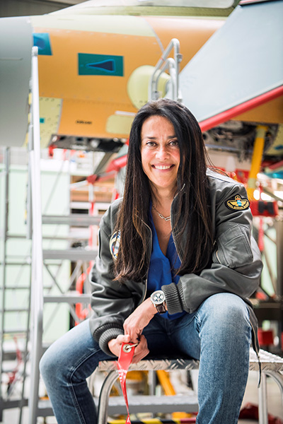 Portrait of Grazia Vittadini, Chief Technology and Strategy Officer at Rolls-Royce