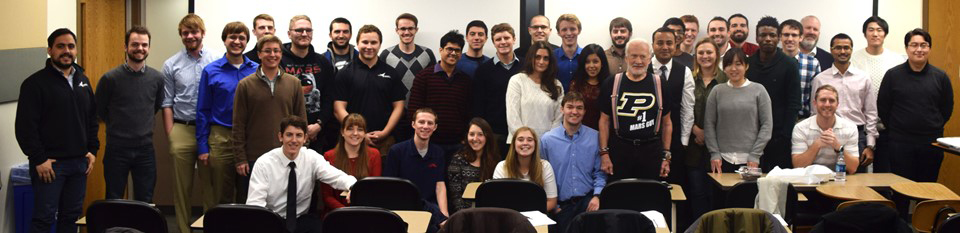 AAE 59000 class with former astronaut Buzz Aldrin