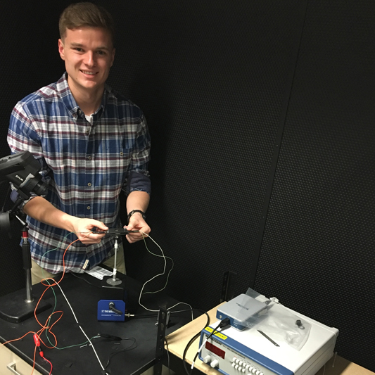William Kellerhals (BS ’19) received a research scholarship