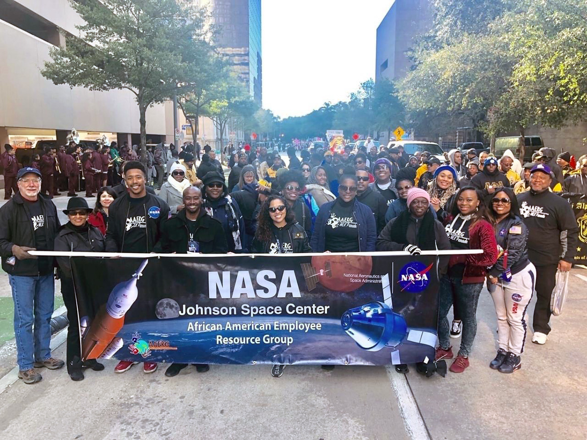 MLK Day parade in Houston