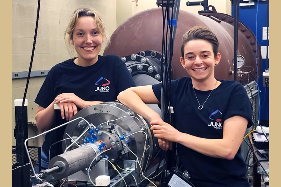 Alexis Harroun and Ariana Martinez