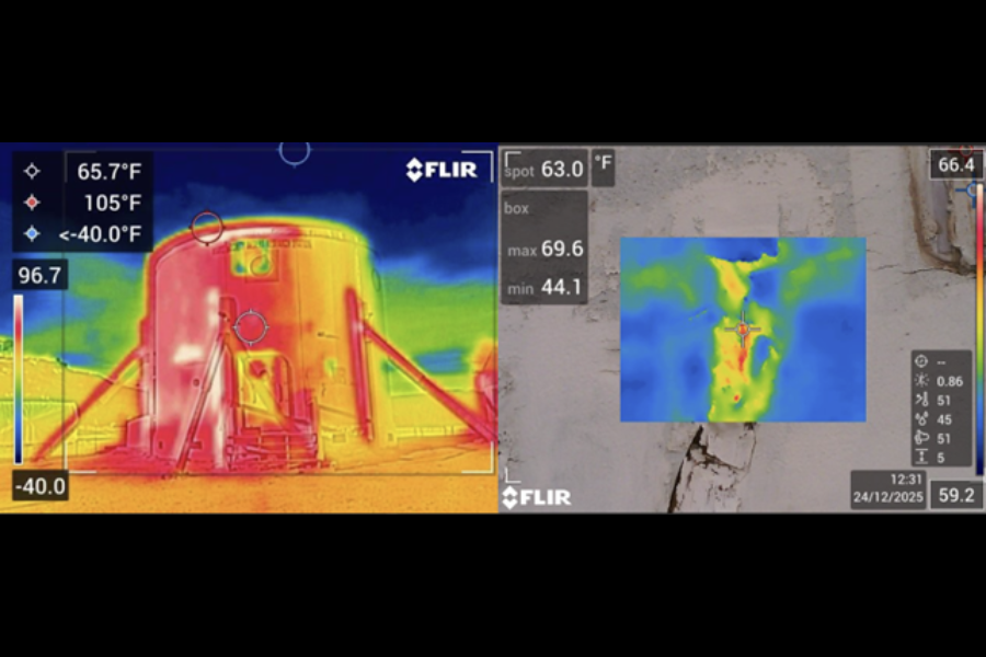 Habitat thermal imaging analysis