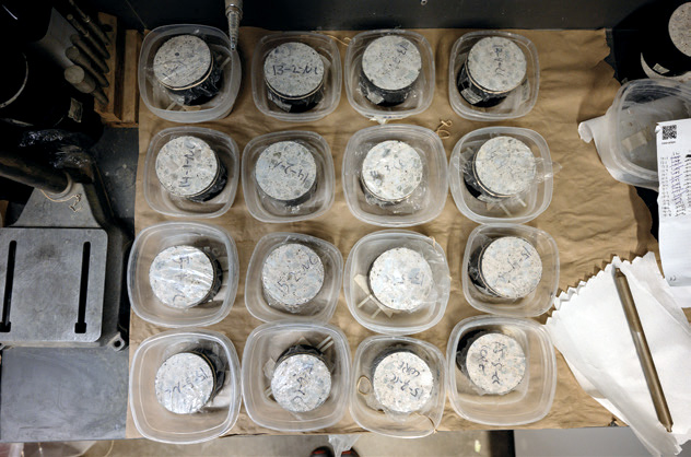 In 3D Printing for Infrastructure Applications, students develop concrete mixtures and work with polymers, metals, cement, mortar and concrete to fabricate structures of their own design.