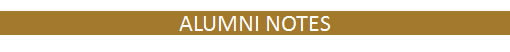 Alumni Notes Header