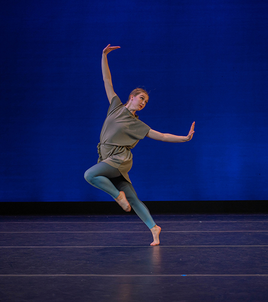 In addition to pursuing her Bachelor's degree in civil engineering, Ally is also minoring in dance.