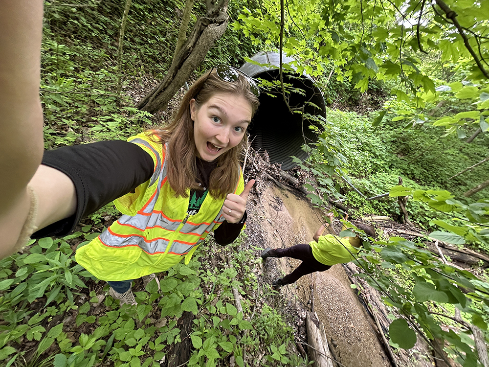 Ally's emphasis area is in hydrologic engineering.