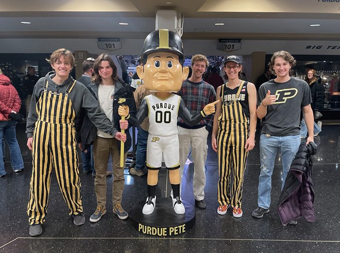 One of the reasons why Elliot says he came to Purdue was because of all events and activities students can participate in outside of class.