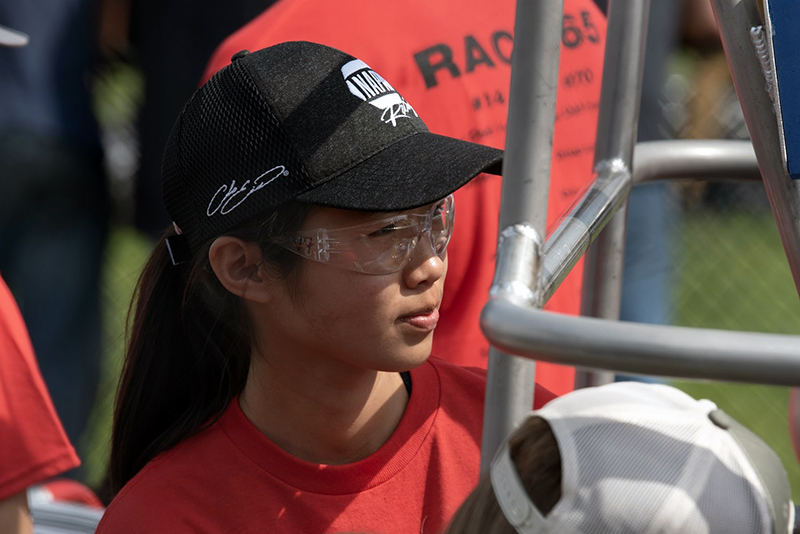Violet is the president and creator of the independent Purdue Grand Prix race team, Reginald Racing.