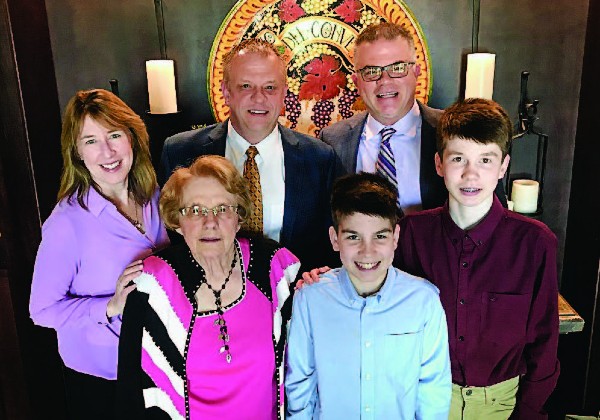 The Heller Family, Jill, Marsha, David, Grant, Richard and Brock