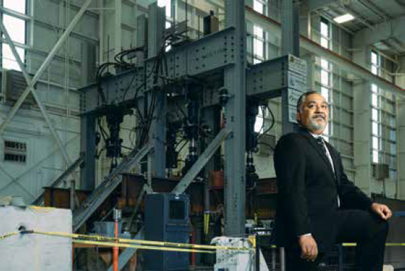 Amit Varma is the Karl H. Kettelhut Professor of Civil Engineering and director of Bowen Lab.