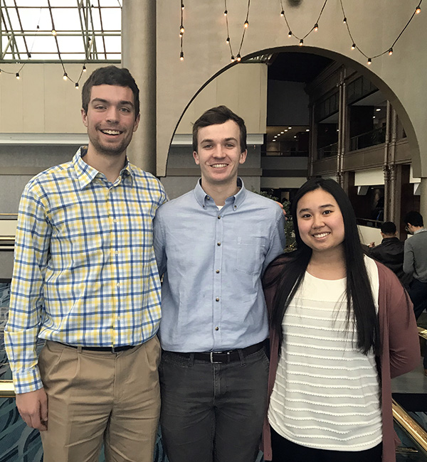 Collin is a member of the Purdue chapter of the American Society of Civil Engineers.
