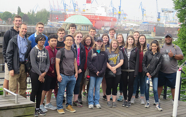 Collin participated in the 21st Century Transportation study abroad course.