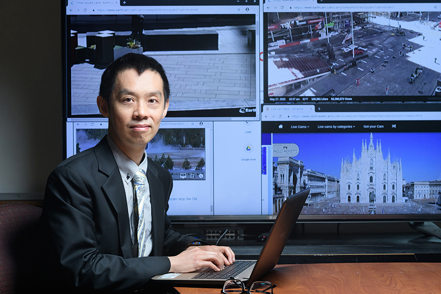 photo of professor lu