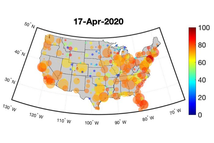 image depicting reductions in flights