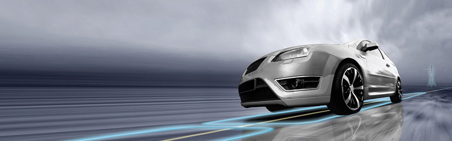 rendering of electric vehicle