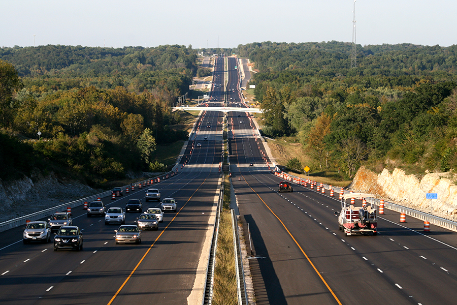 stock image of highway