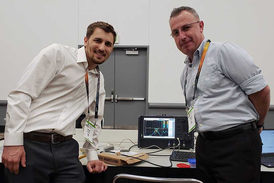 Alden Fisher and Michael Siannis testing project