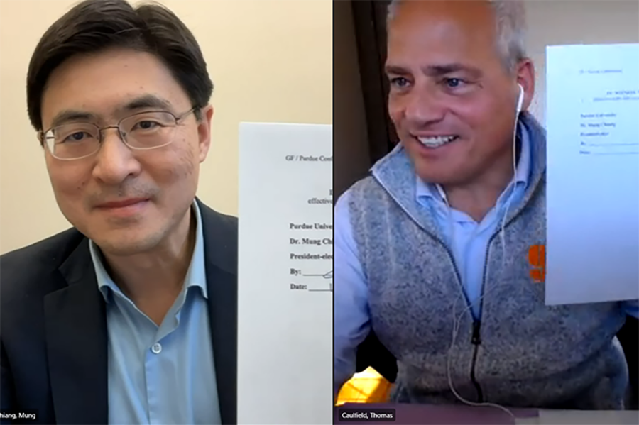Mung Chiang and Thomas Caulfield