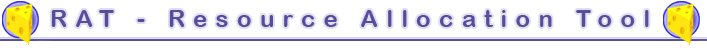 RAT - Resource Allocation Tool