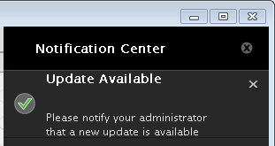 Update available