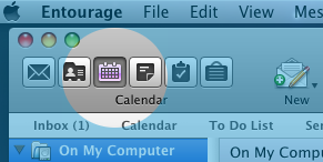 Entourage Calendar