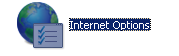 Internet Options icon.