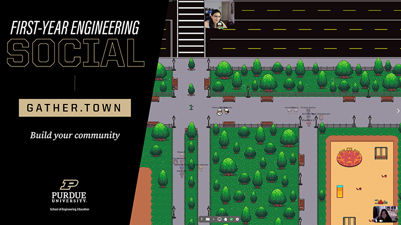 Gather Town with FYE students