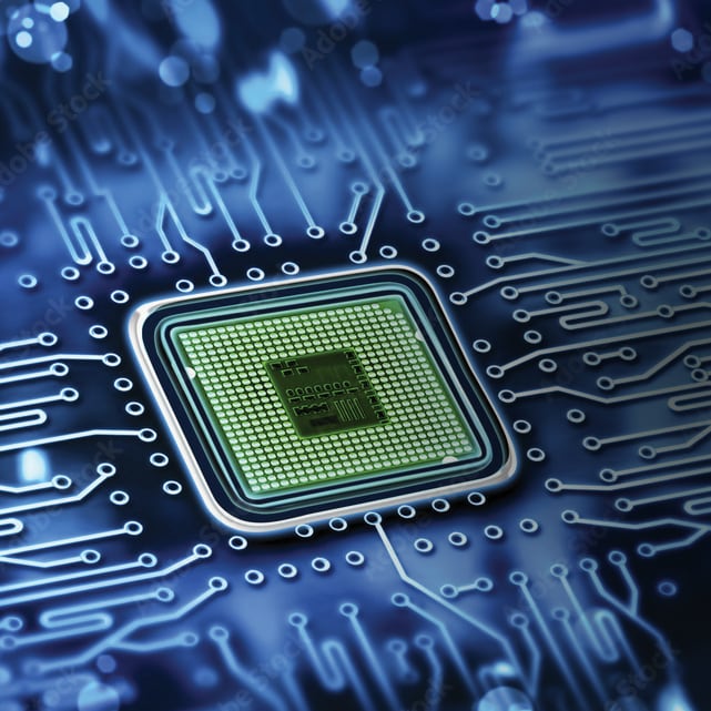 image of microprocessor