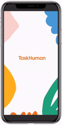 gif of using app