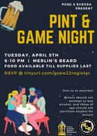 Pint and Game Night