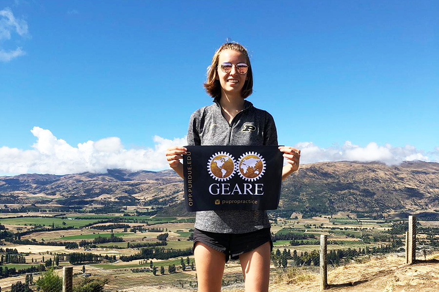 Climbed a big foothill in New Zealand for a scenic shot Summer 2019