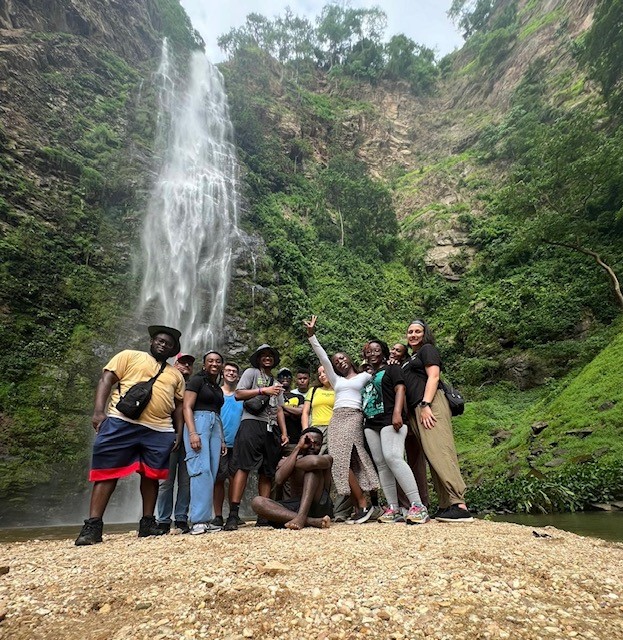 India Walker in Ghana.