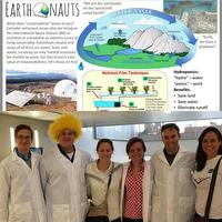 Multidisciplinary Purdue Earthonauts with IE PhD candidate Jocelyn Dunn (right)