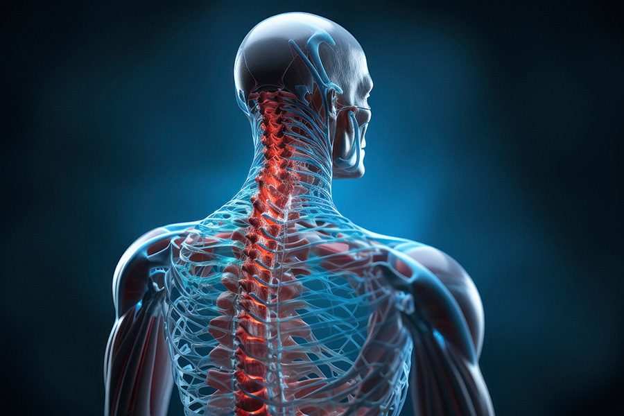 Adobe Stock image illustration of spinal cord