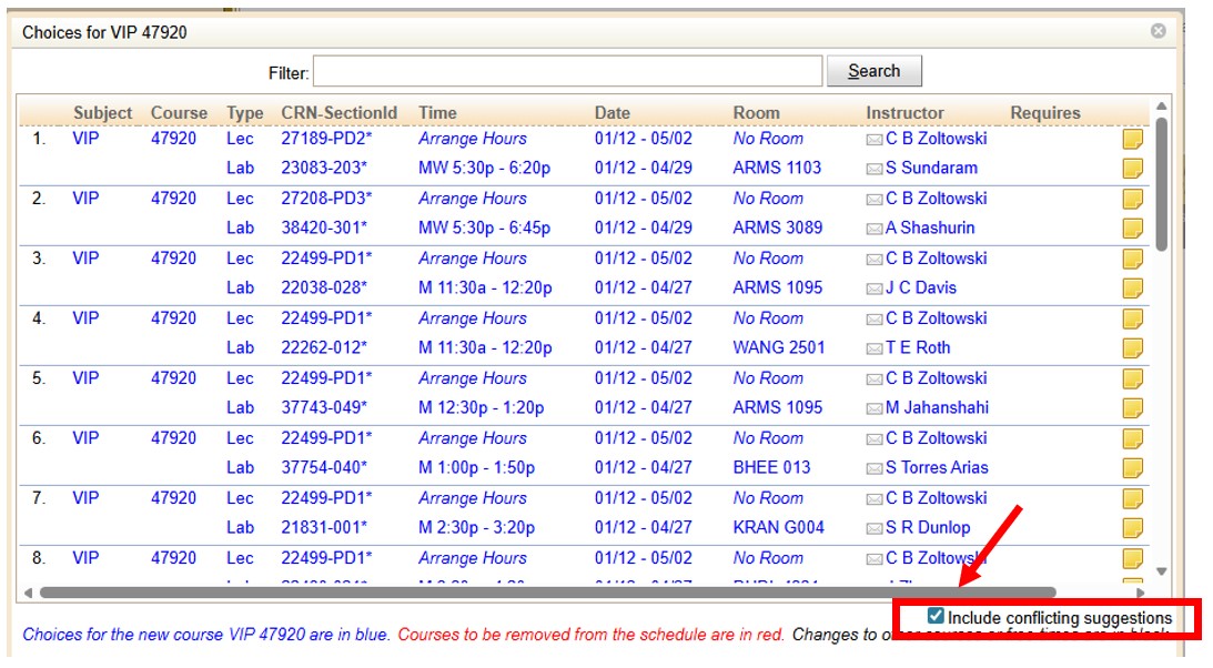 Screenshot #3 showing how to follow the instructions just given.